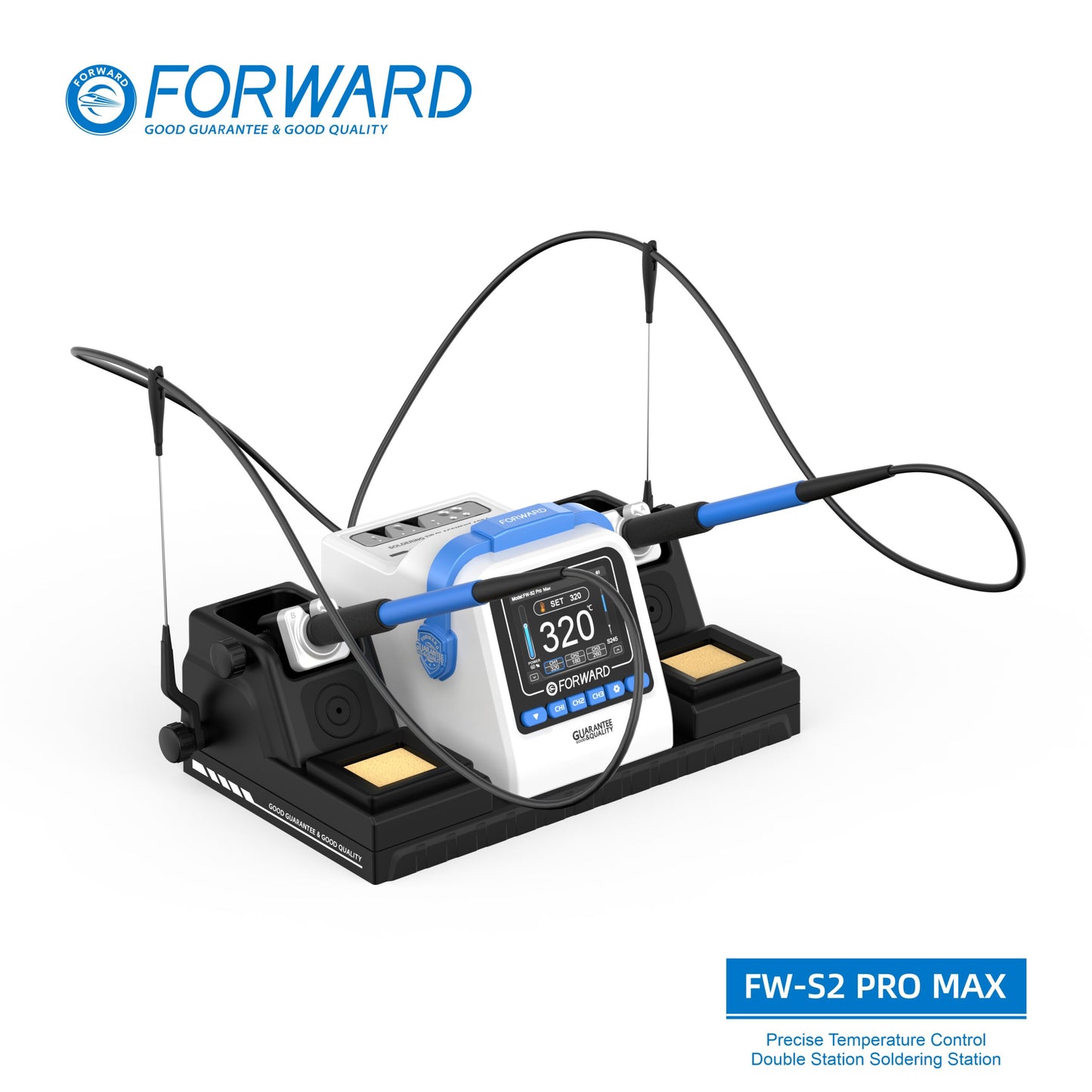 Estación de Soldadura Doble Forward FW-S2ProMax-A