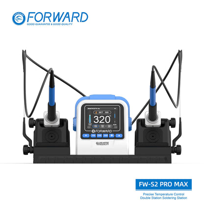 Estación de Soldadura Doble Forward S2ProMax Series – ¡Potencia Dual Pro!
