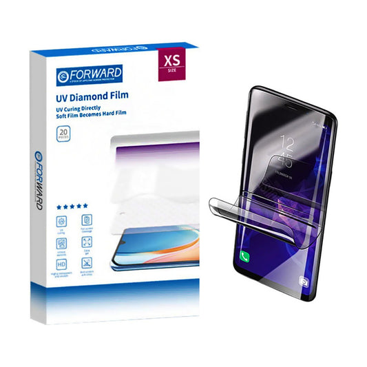 Paquete de 20 Micas Hidrogel UV Diamante: Protección Blindada FW-UV01