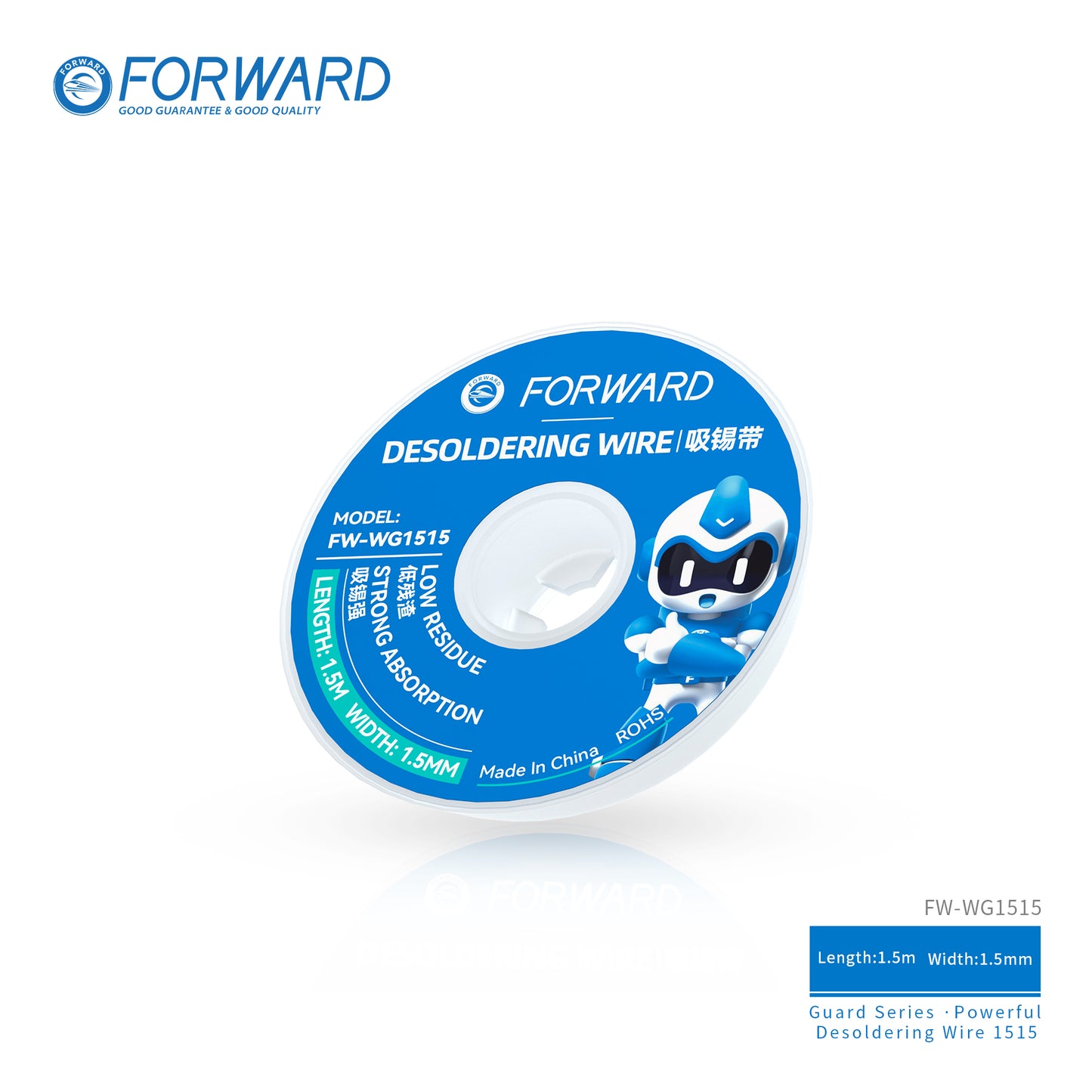 Malla Desoldadora 1.5mm – Guard Series