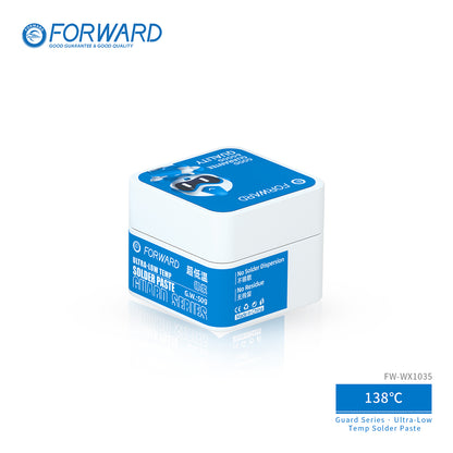 Pasta de Soldadura Forward 138°C – Guard Series (Ultra Baja Temperatura)