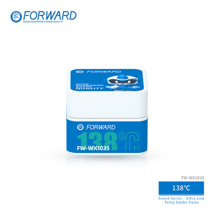 Pasta de Soldadura Forward 138°C – Guard Series (Ultra Baja Temperatura)