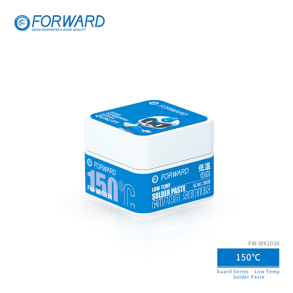 Pasta de Soldadura Forward 150°C – Guard Series (Baja Temperatura)