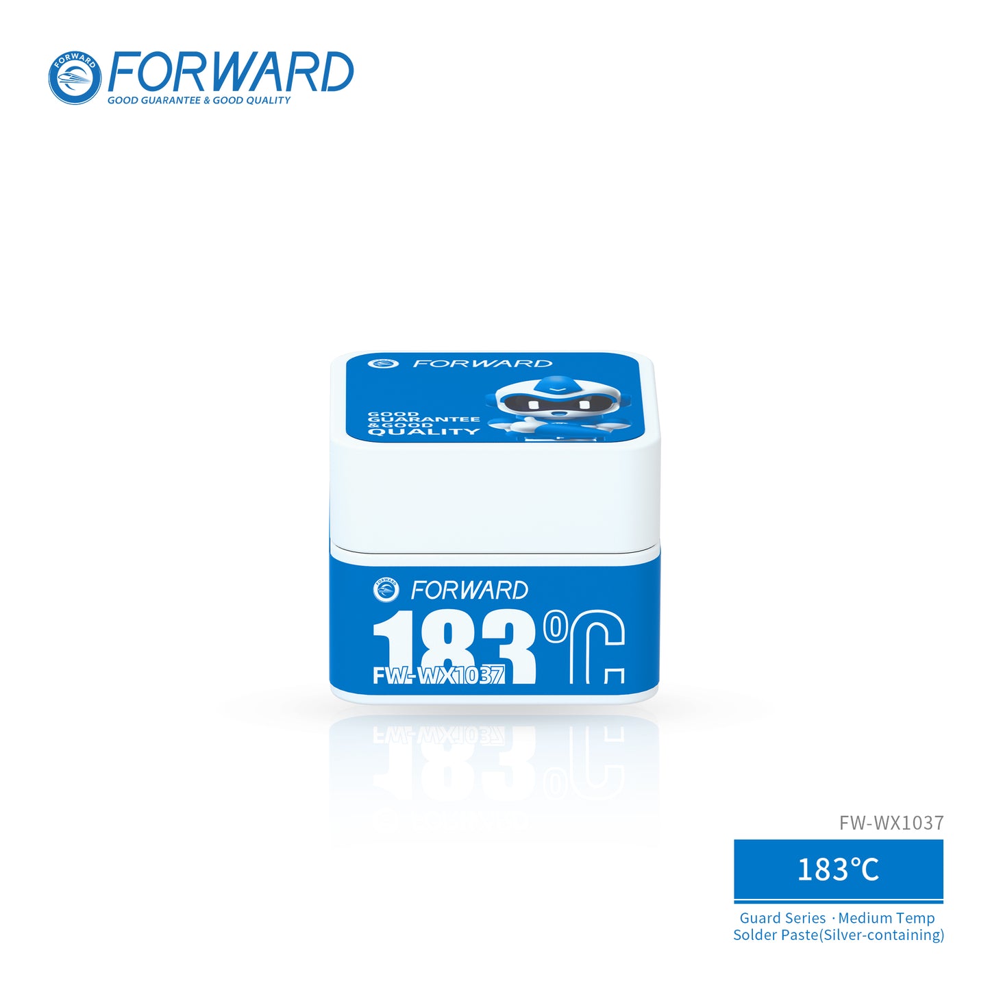 Pasta de Soldadura 183°C con Plata – Guard Series (Temperatura Media)