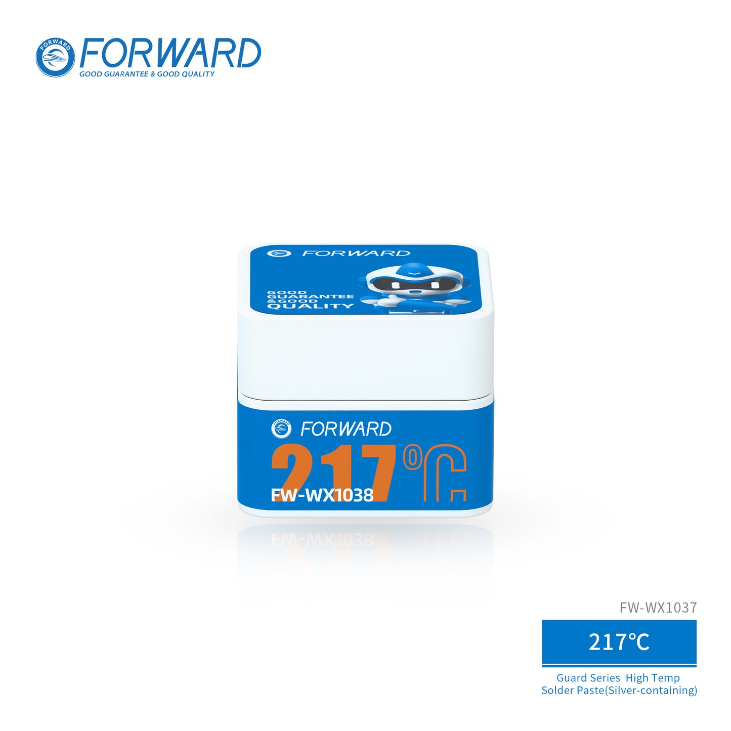 Pasta de Soldadura con Plata 217°C – Guard Series (Alta Temperatura)