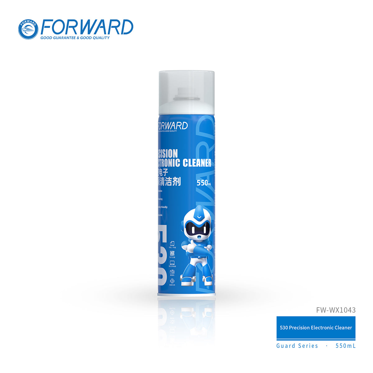 Limpiador Electrónico de Precisión 530° – Guard Series