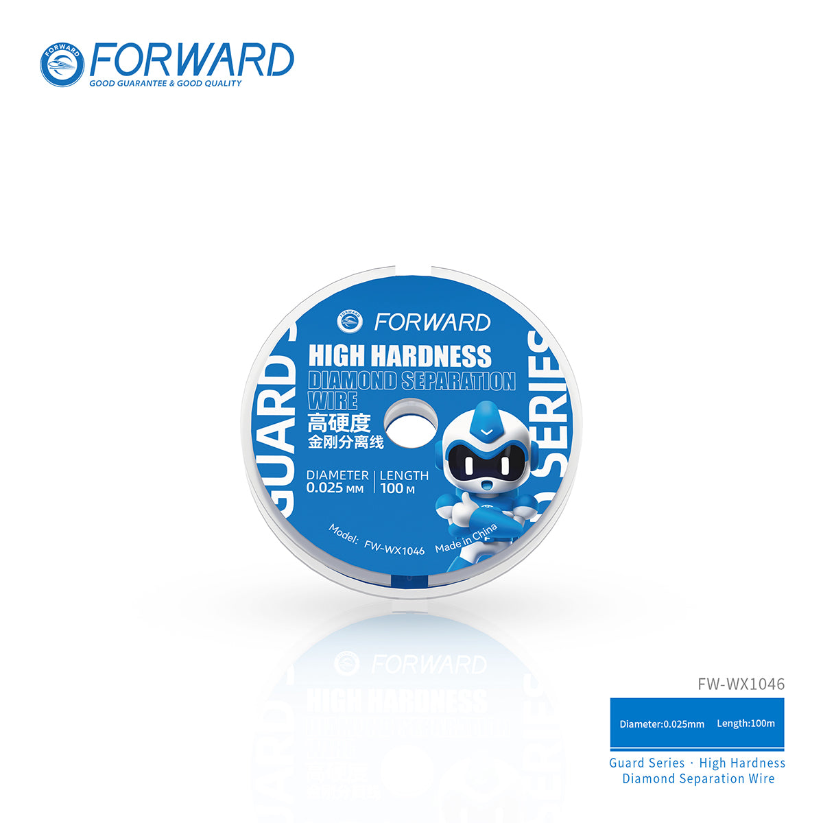 Alambre de Separación (100m) – Diamante de Alta Dureza
