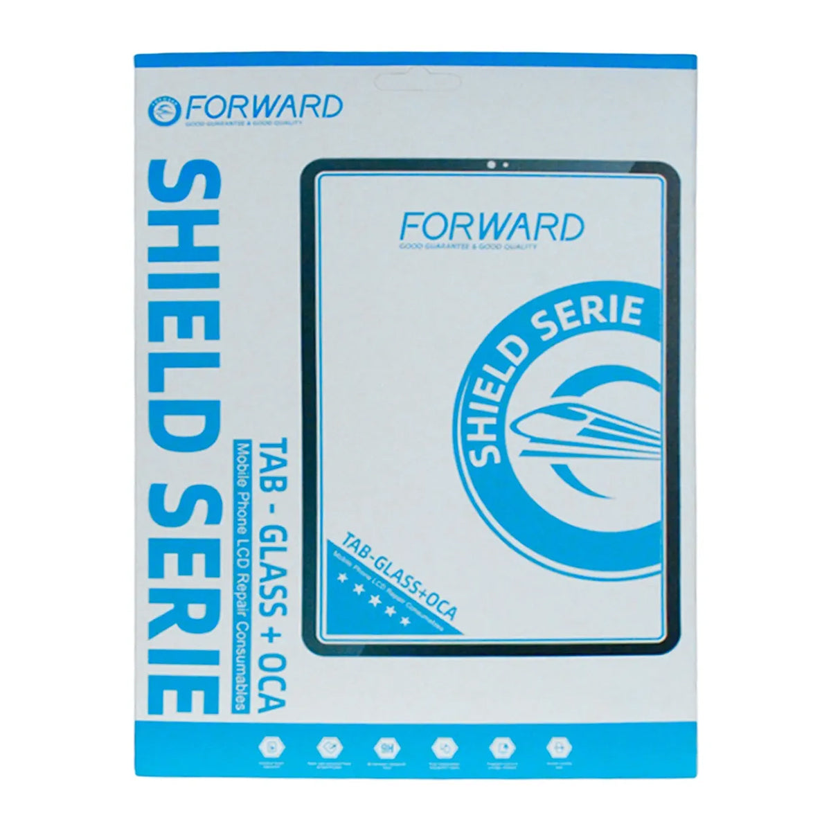 Glass con OCA Forward Shield Series para iPad – Calidad de Exhibición