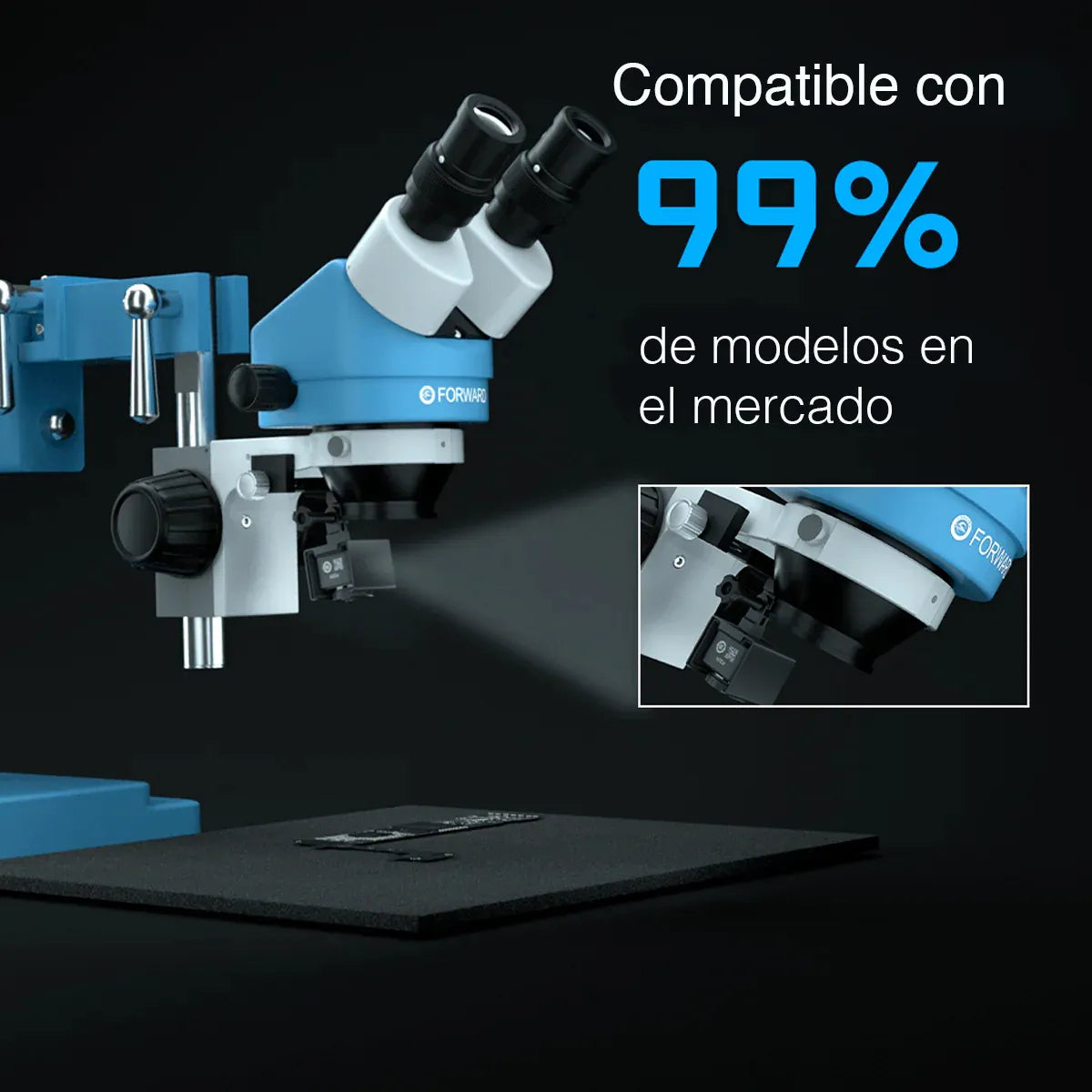 Mini Camara Térmica Infrarroja con Zoom Imaster - Forward