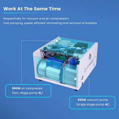 Motor Todo en Uno Forward P12+ (Compresor + Bomba de Vacío)