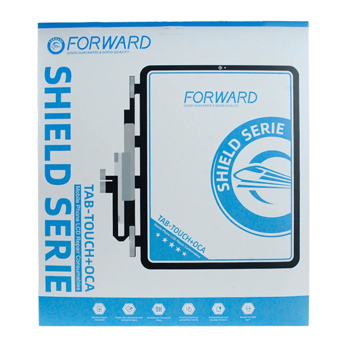 Touch con OCA Forward Shield Series para iPad – Precisión y Resistencia Pro