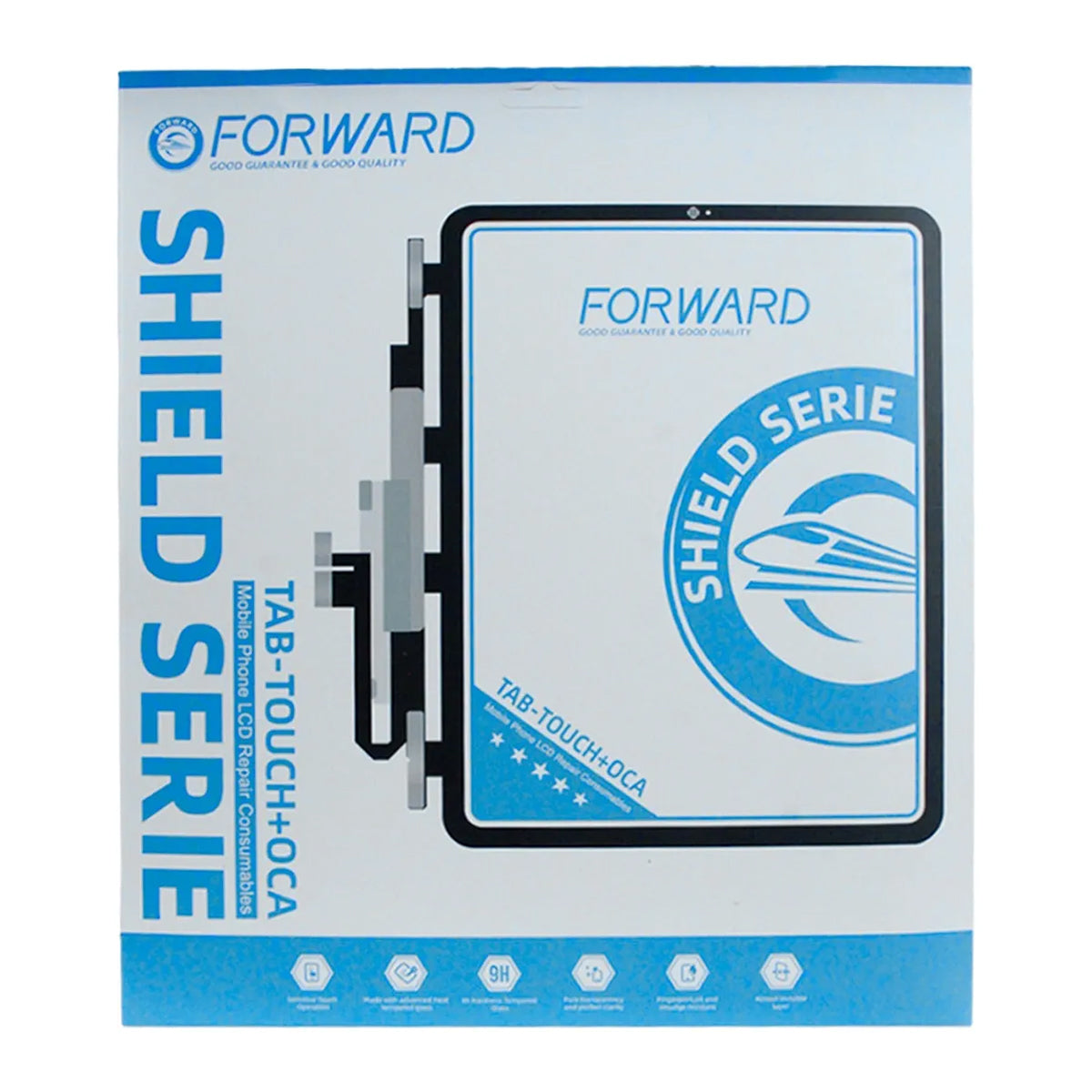 Touch con OCA Forward Shield Series para iPad – Precisión y Resistencia Pro