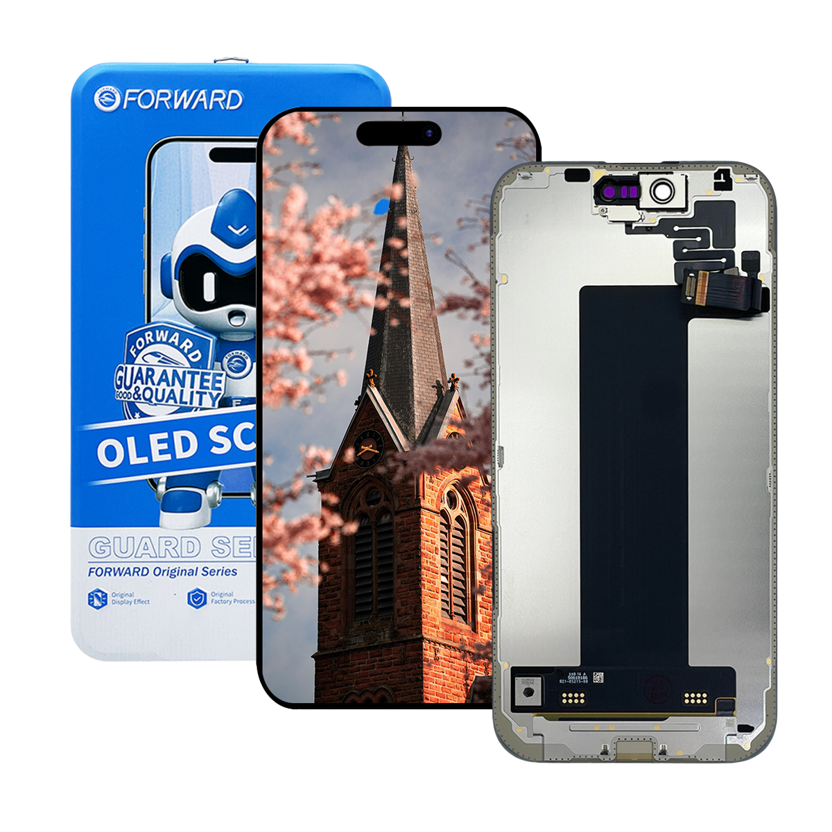 Pantalla Forward compatible con iPhone 17